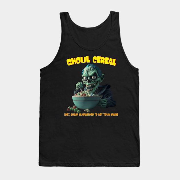 Ghoul Cereal #1 Tank Top by Hellbent Media